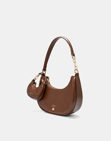  Túi Xách Nhỏ Hobo Coffee 