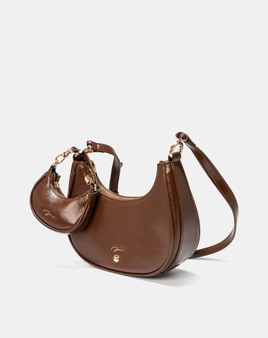  Túi Xách Nhỏ Hobo Coffee 