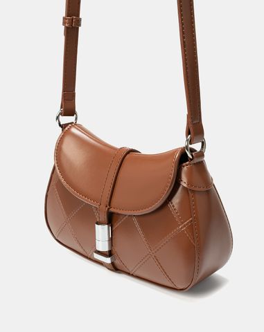  Túi Xách Nhỏ Top Handle Bag Phối Khoá Trang Trí 