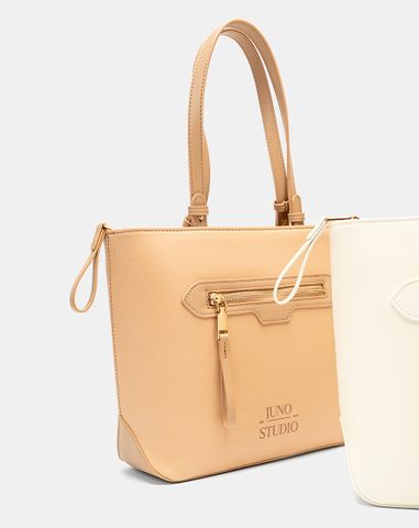  Túi Xách Trung Tote Juno Studio 