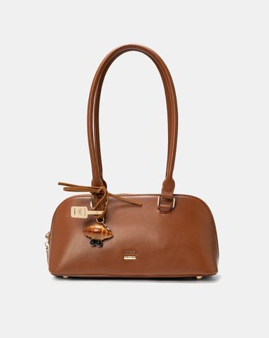  Túi Xách Trung Trang Trí Charm Croissant 