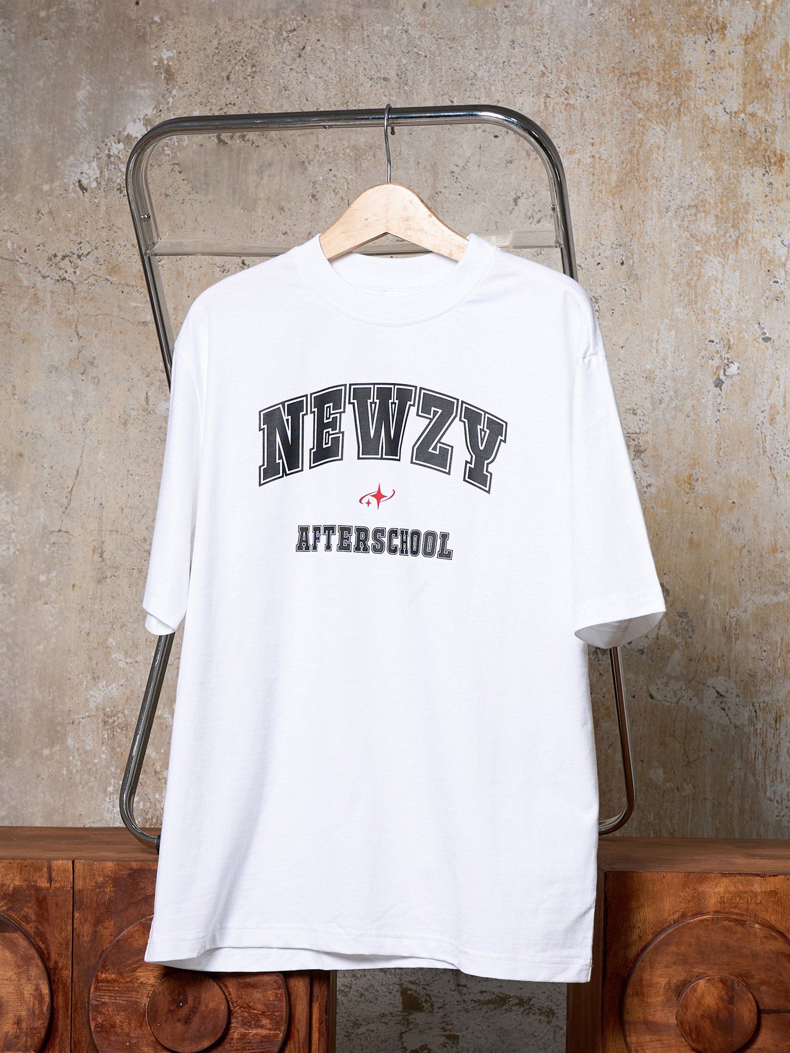  Áo thun unisex Newzy Wonder oversized 100% cotton in Newzy AfterSchool NZATH003 