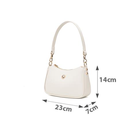  Túi Xách Nhỏ Đeo Vai Phối Khoá Trang Trí 