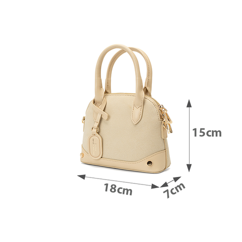  Túi Xách Nhỏ Form Chữ D Phối Charm Juno 