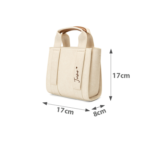  Túi Xách Nhỏ Top Handle Trang Trí Logo Cách Điệu 