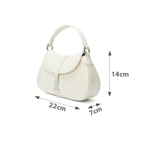  Túi Xách Nhỏ Top Handle Bag Phối Khoá Trang Trí 