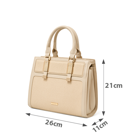  Túi Xách Trung Phối Tay Cầm Cách Điệu 