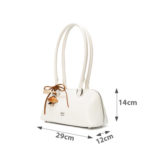  Túi Xách Trung Trang Trí Charm Croissant 