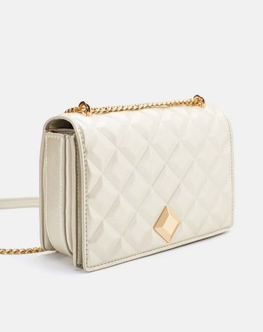  Túi xách nhỏ dập hiệu ứng princess diamond 