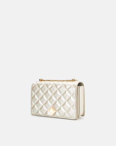  Túi xách nhỏ dập hiệu ứng princess diamond 