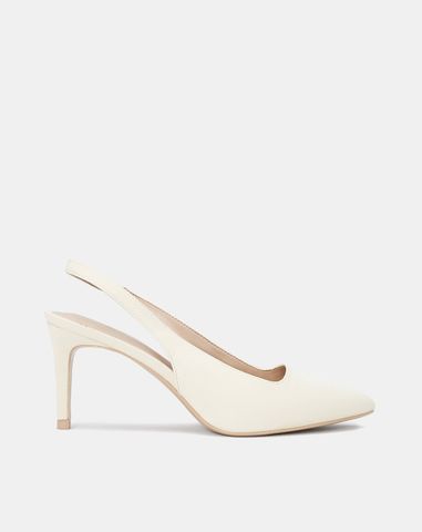  Giày Cao Gót Cao Gót Slingback Mũi Nhọn Gót Thanh 