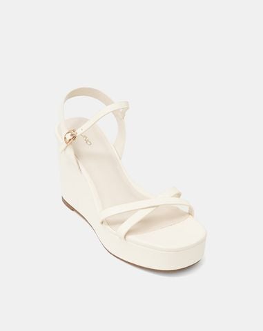  Giày Sandal Đế Xuồng Quai Chéo 