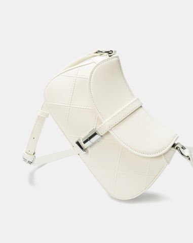  Túi Xách Nhỏ Top Handle Bag Phối Khoá Trang Trí 