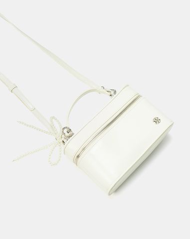  Túi Xách Nhỏ Vanity Bag Phối Charm Nơ 