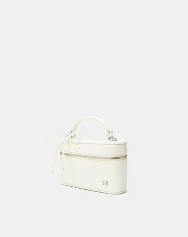  Túi Xách Nhỏ Vanity Bag Phối Charm Nơ 