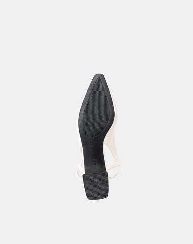  Giày Cao Gót Slingback Gót Vuông 