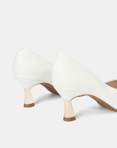 Giày Cao Gót Pump Mũi Nhọn Gót Thanh 