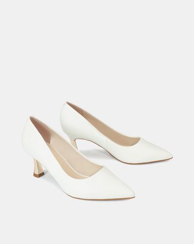  Giày Cao Gót Pump Mũi Nhọn Gót Thanh 