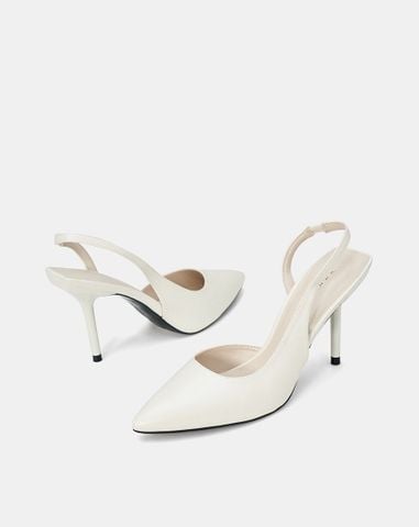  Giày Cao Gót Slingback Gót Thanh 