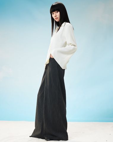  Áo tay loe cài nút NGỌC TRAI 
