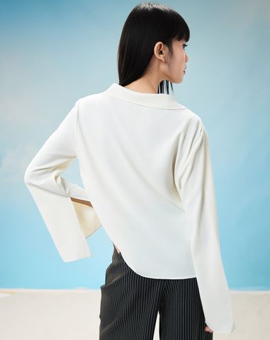  Áo tay loe cài nút NGỌC TRAI 