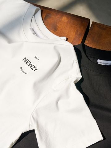  Áo thun unisex Newzy Wonder oversized 100% cotton in Newzy NZATH002 