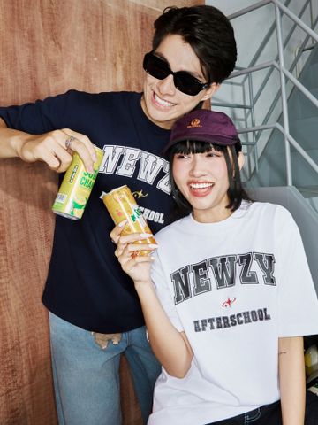  Áo thun unisex Newzy Wonder oversized 100% cotton in Newzy AfterSchool NZATH003 