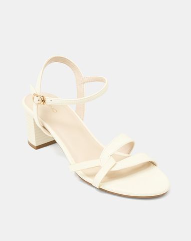  Giày Sandal Gót Vuông 