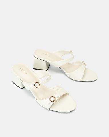  Giày Sandal Khóa Trang Trí Tròn 