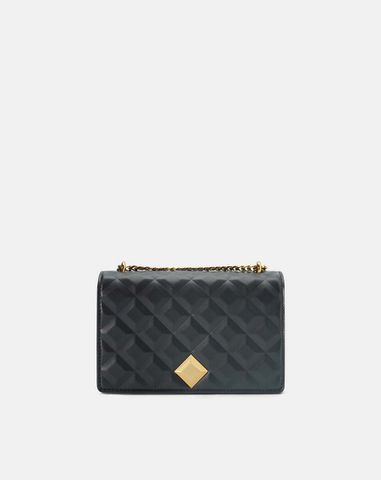  Túi xách nhỏ dập hiệu ứng princess diamond 