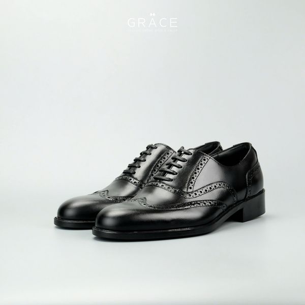  NEW CLASSIC WINGTIP OXFORD 2803 BLACK 