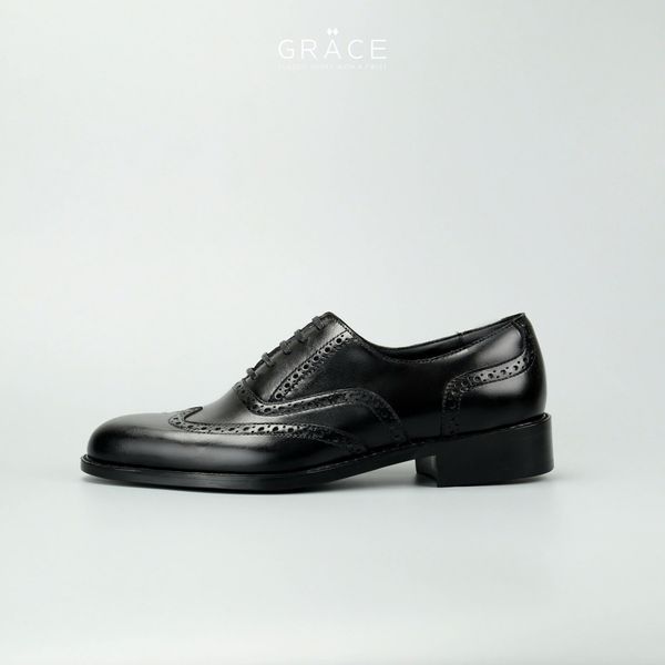  NEW CLASSIC WINGTIP OXFORD 2803 BLACK 