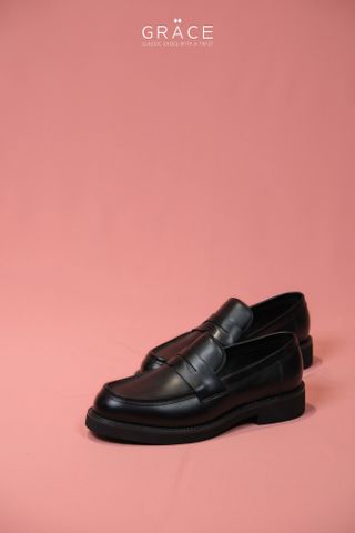 URBAN FLEX PENNY LOAFER 612 BLACK 