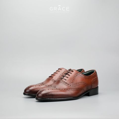  OXFORD WINGTIP 167 ĐEN 