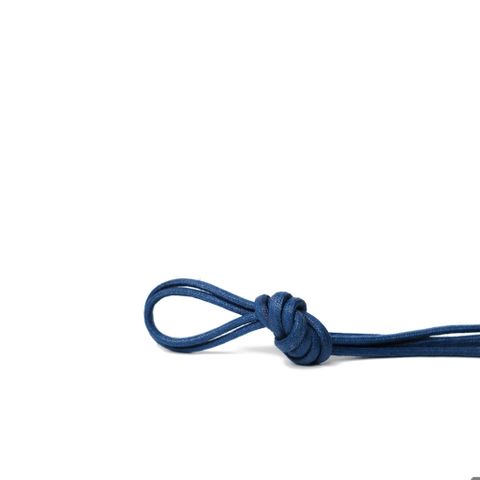  Dây Giày Sáp Nhỏ 3mm Cho Giày Tây 5 - 6 Lỗ 80 cm Navy 