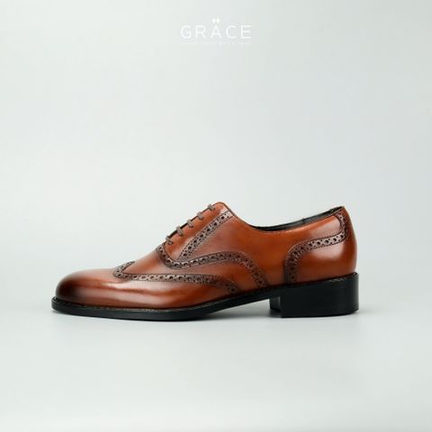  NEW CLASSIC WINGTIP OXFORD 2803 BROWN 