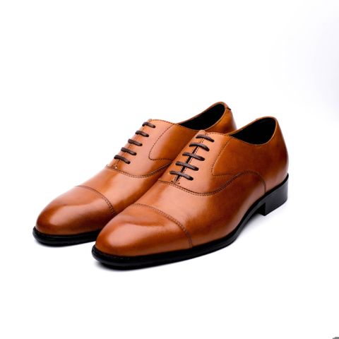  DÂY GIÀY SÁP DẸP CAO CẤP 3MM CHO GIÀY TÂY 4-5 LỖ 80 CM NÂU 