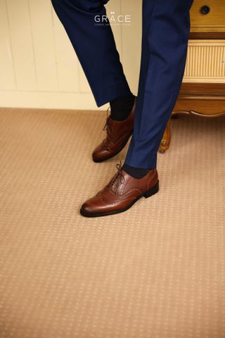  NEW CLASSIC WINGTIP OXFORD 2803 BROWN 