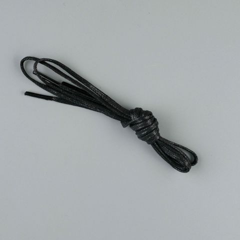  DÂY GIÀY SÁP DẸP CAO CẤP 3MM CHO GIÀY TÂY 4-5 LỖ 80 CM NÂU 