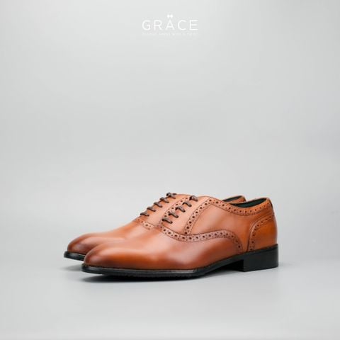  GIÀY TÂY OXFORD 194 BROWN 