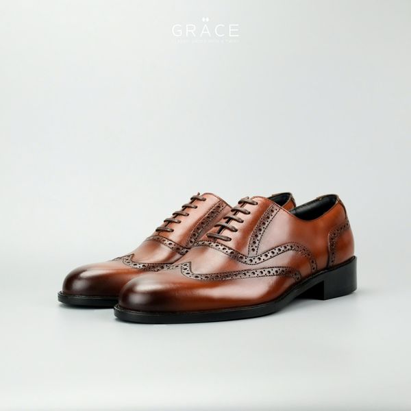  NEW CLASSIC WINGTIP OXFORD 2803 BROWN 