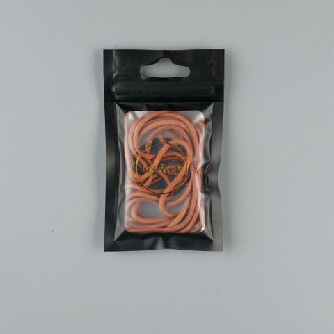  Dây Giày Sáp Nhỏ 2mm Cho Giày Tây 4-5 Lỗ 75 cm Nâu 