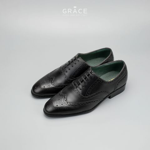  OXFORD WINGTIP 167 ĐEN 