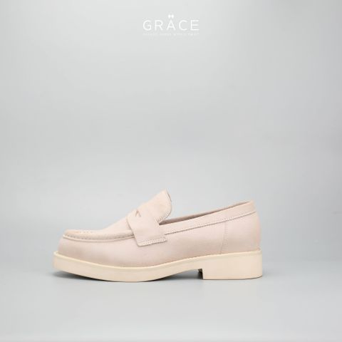  URBAN FLEX PENNY LOAFER 612 OFF WHITE SUEDE 