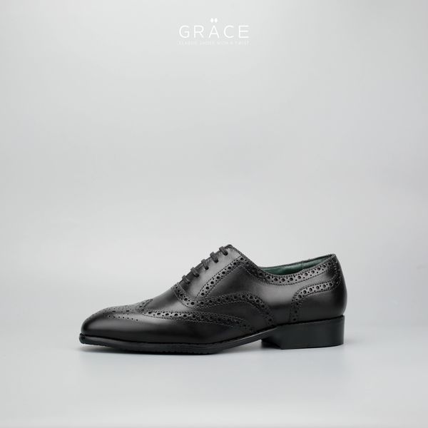  OXFORD WINGTIP 167 ĐEN 