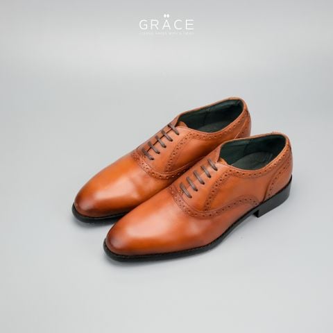  GIÀY TÂY OXFORD 194 BROWN 