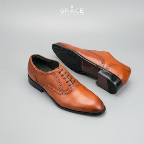  GIÀY TÂY OXFORD 194 BROWN 