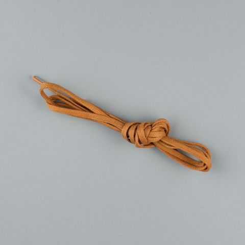  DÂY GIÀY SÁP DẸP CAO CẤP 3MM CHO GIÀY TÂY 4-5 LỖ 80 CM NÂU 