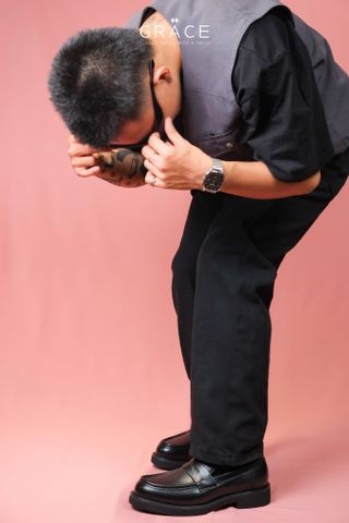  URBAN FLEX PENNY LOAFER 612 BLACK 