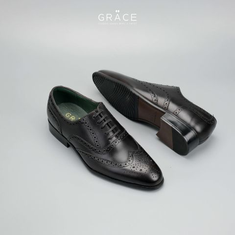  OXFORD WINGTIP 167 ĐEN 
